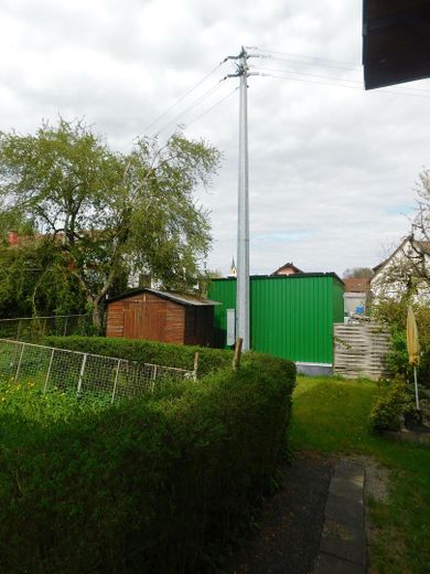 Blick in Gartenanteil
