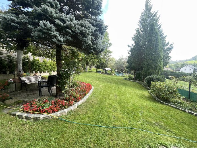 Gartenansicht vom Haus