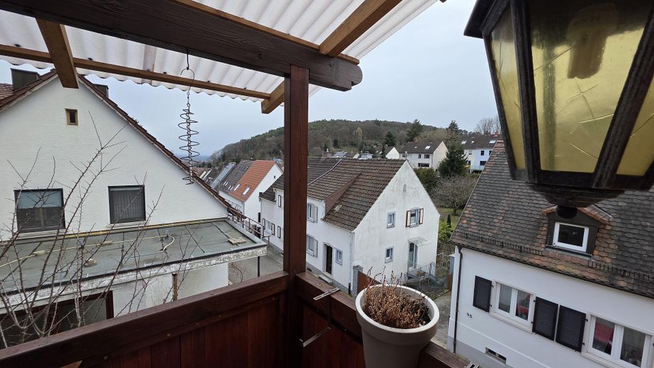 Einfamilienhaus mit Garten in ruhiger Wohnlage – Balkonaussicht 2