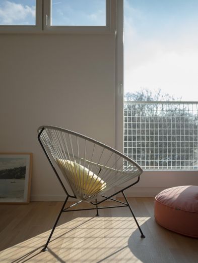 Interbau 1957 en el barrio Hansaviertel: 49,5 m² llenos de luz en la 3.ª planta | sin comisión – Französischer Balkon