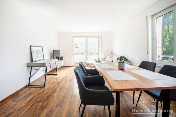 28086 HomeCompany Dresden Mobilyalı/Furnished balkonlu 2 odalı daire Dresden-Großzschachwitz’ta max. 2 kişi