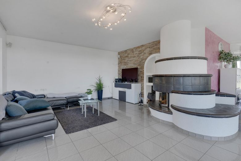 Wohnzimmer / Kamin