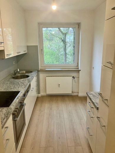 Renovated, light-filled 3-room apartment near the Grombühl University Hospital – Neue Einbauküche