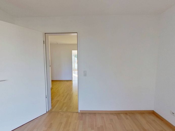 ** Helle 2-Zimmer-Wohnung mit BALKON in Rahlstedt ** – Ansicht II: Schlafzimmer