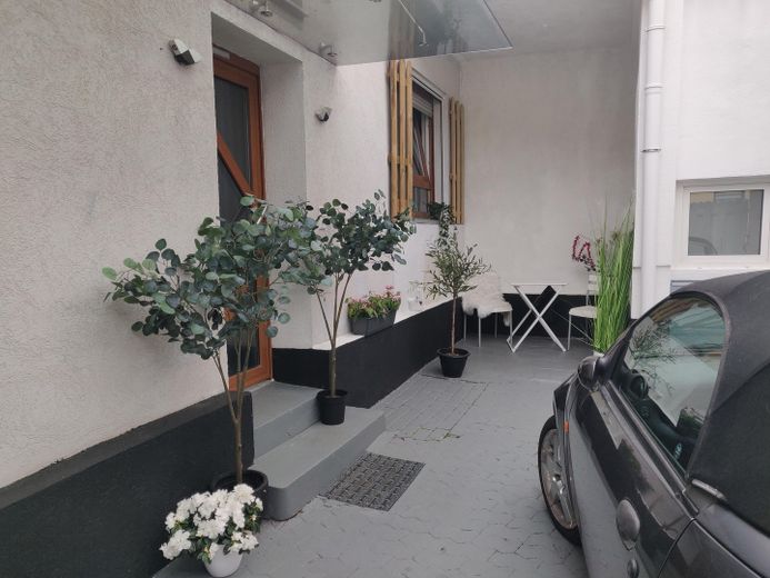 Hauseingang vom Innenhof