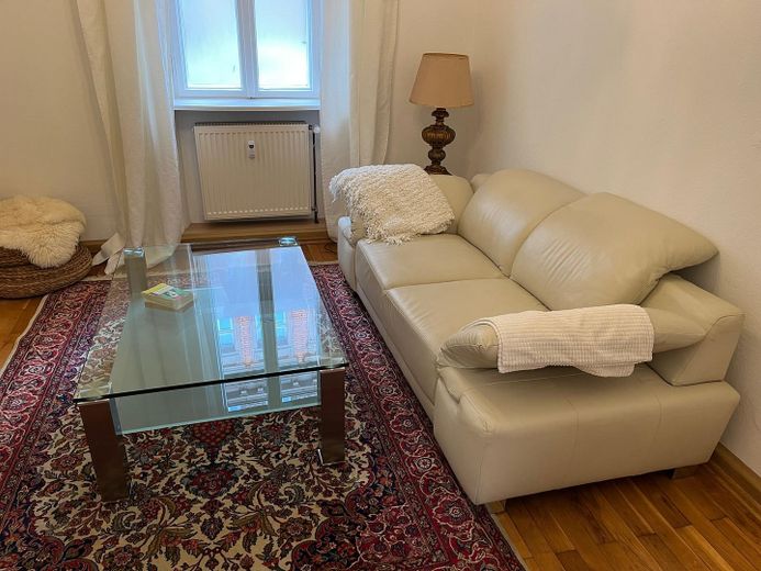 Top 3-room apartment near the castle – Wohnzimmer