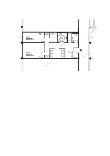 ATIK: Penthouse Provisionsfrei - exklusiv und modern im Ärzte- und Gesundheitszentrum Salutem Bahnst – 2. OG
