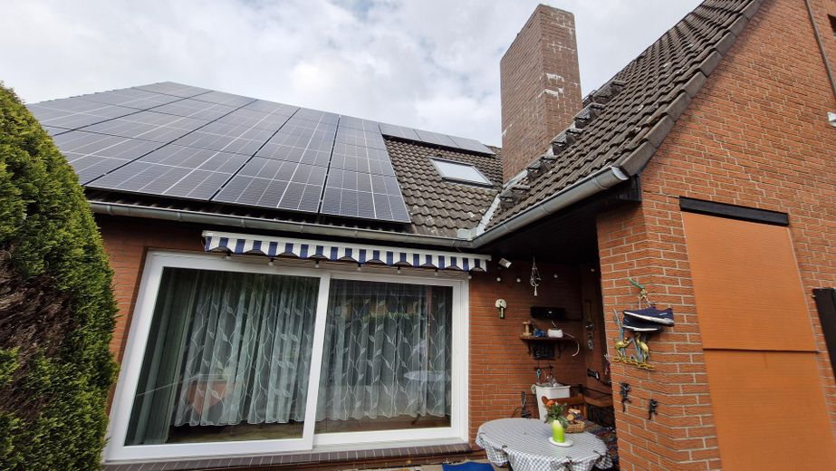 PV Anlage Südseite