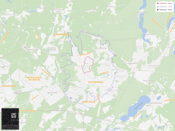 Verwirklichen Sie Ihren Traum vom Eigenheim-Baugrundstück in zweiter Reihe in Fredersdorf-Vogelsdorf – Makrolage