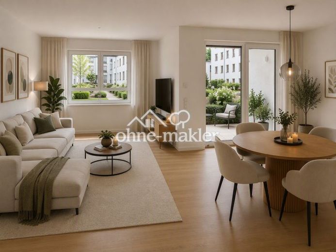Ihr eigener Garten im Neubau – 65 m², Maintal, nahe Frankfurt – फोटो 1