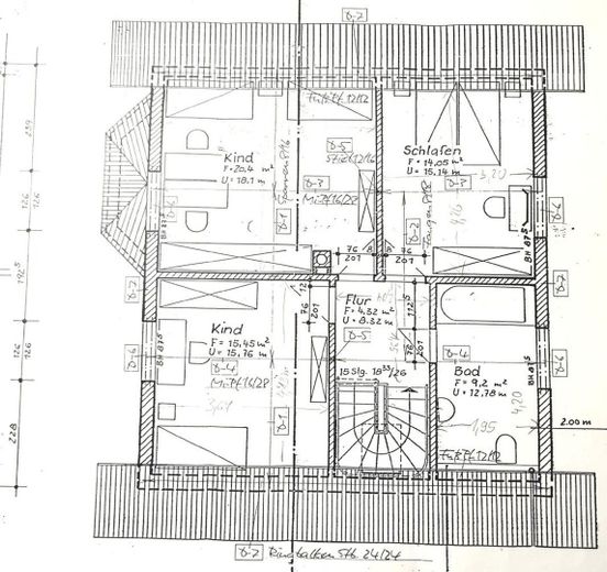 Grundriss Obergeschoss