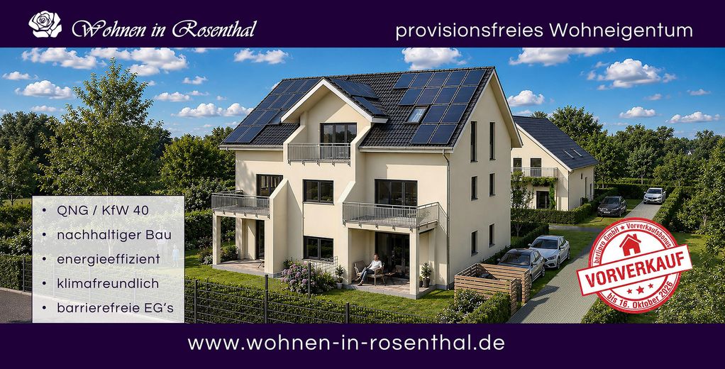 VORVERKAUF: 5 Zimmer Niedrigenergiewohnung mit Terrassen -PROVISIONSFREI- in Berlin-Pankow-Rosenthal – Foto 1