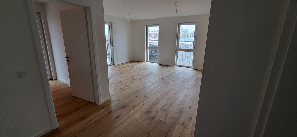 Blick ins neue Wohnzimmer