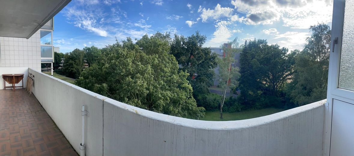 Ausblick von Balkon 4. OG
