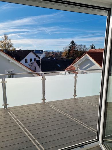 Aussicht vom Balkon WZ