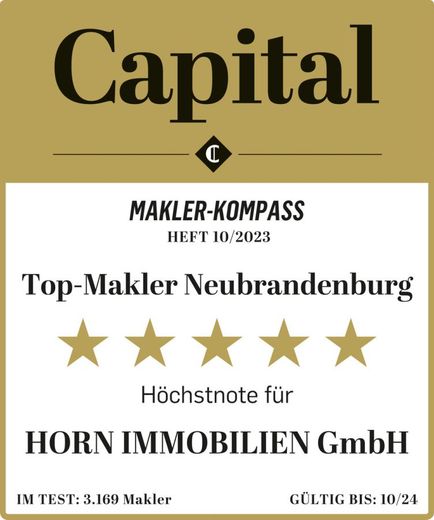 HORN IMMOBILIEN++ Baugrundstücke in Brüssow – Top-Makler laut Capital