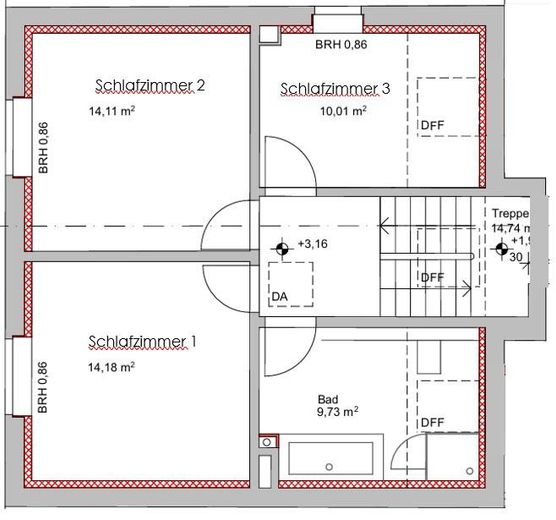 Grundriss OG