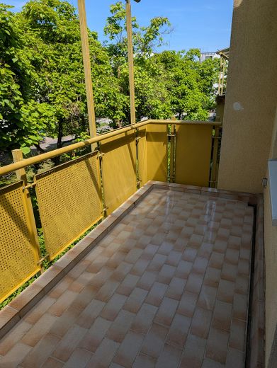 Balkon mit Westausrichtung