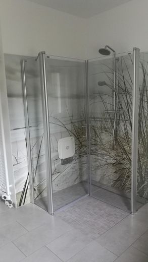Dusche 120 x 120 ebenerdig