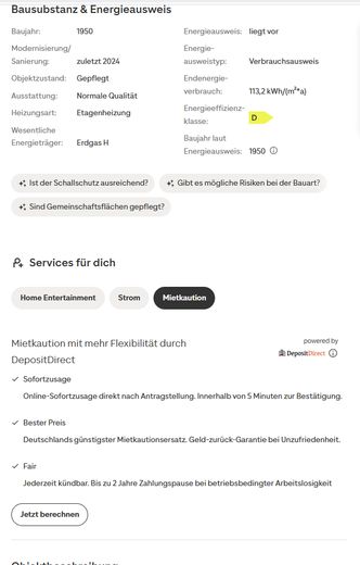 Renovierte 2-Zimmer-Wohnung in Augsburg-Lechhausen – Energieausweis