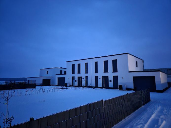 Doppelhaushälfte Neubau in Gehrden/Northen – Ansicht Vordergarten