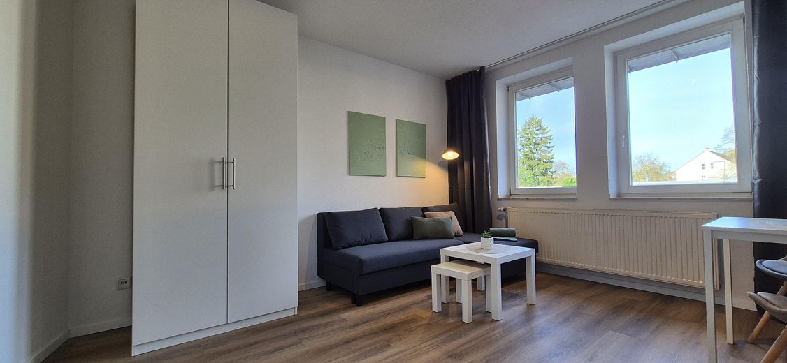 Wohnraum mit viel Tageslicht