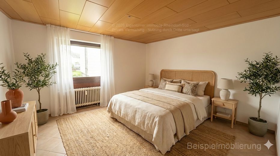 Einrichtungsbeispiel Schlafen