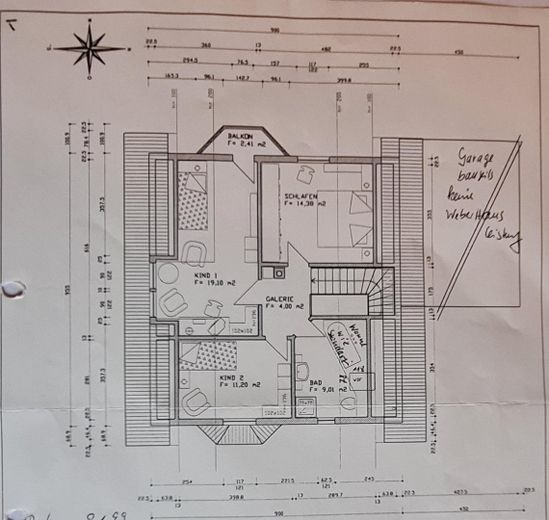 Büyüleyici Weber müstakil ailesi evi; önü kapanmayan doğa manzarası ve gerçek bir huzur faktörü – Grundriss OG
