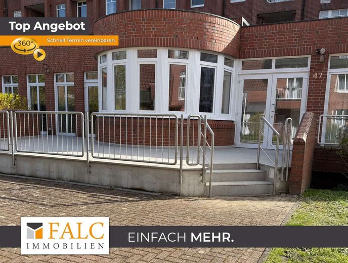 Exklusives Wohnen auf einer Ebene - 6 Zimmer, ca. 220 m², Balkon &amp; TG-Stellplatz möglich – Außenansicht