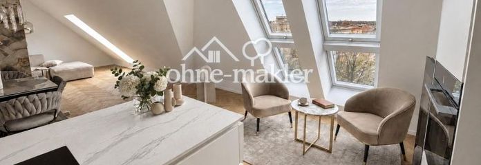 Oberste Etage mit Aufzug: 131 m² Dachgeschoss, 2025/26 neu ausgebaut – Potsdam West