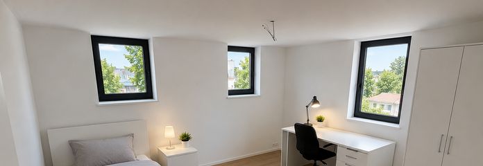 Moderne WG-Zimmer für Studenten in Ingolstadt-Mailing | Möbliert | WLAN | All-inclusive |