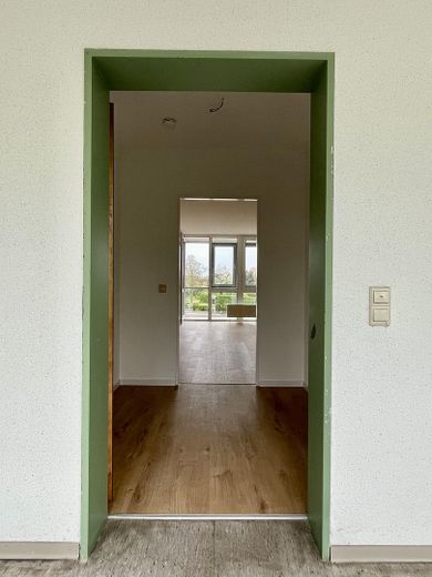 Blick in die Wohnung