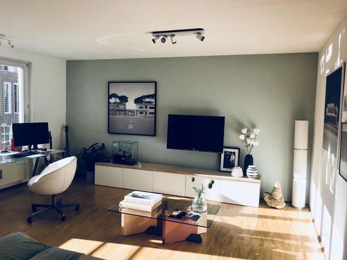 Zonnig 2-kamerappartement - wonen aan het Bavariapark – Wohnzimmer