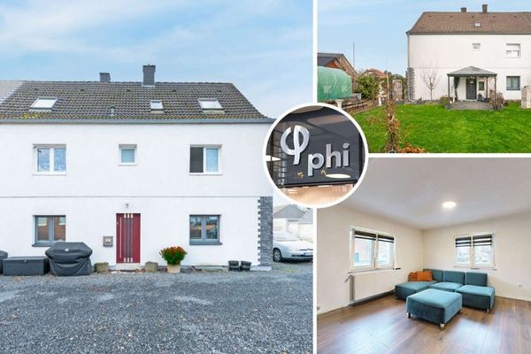 PHI AACHEN - Solides Zweifamilienhaus mit Garten und Stellplätzen in beliebter Lage von Hürtgenwald!