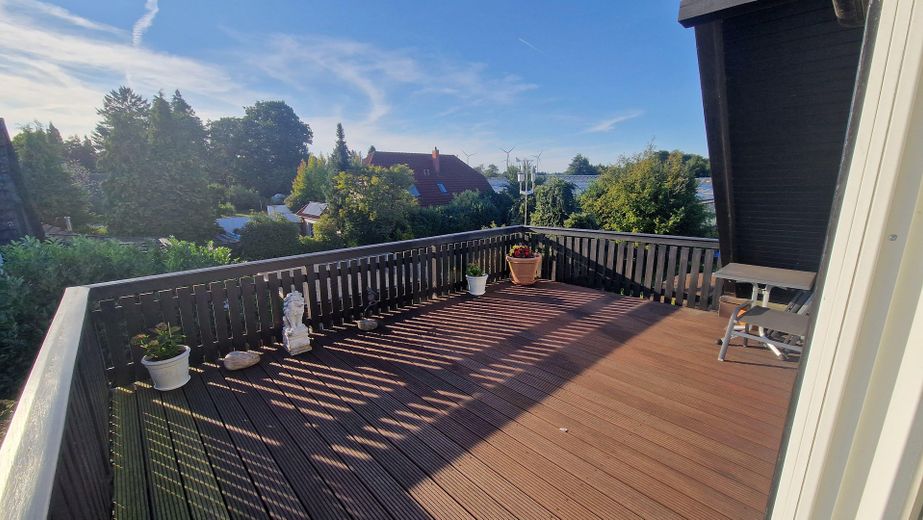 Dachterrasse...