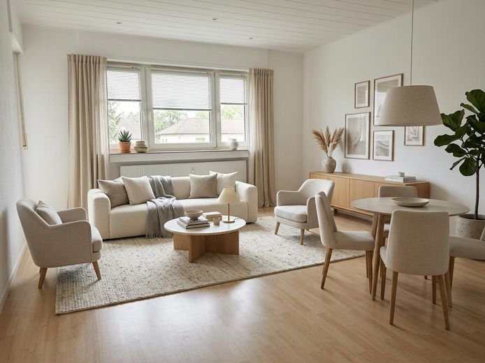Provisionsfrei & frisch renoviert - 3Zi Wohnung mit Stellplatz & EBK – Foto 2
