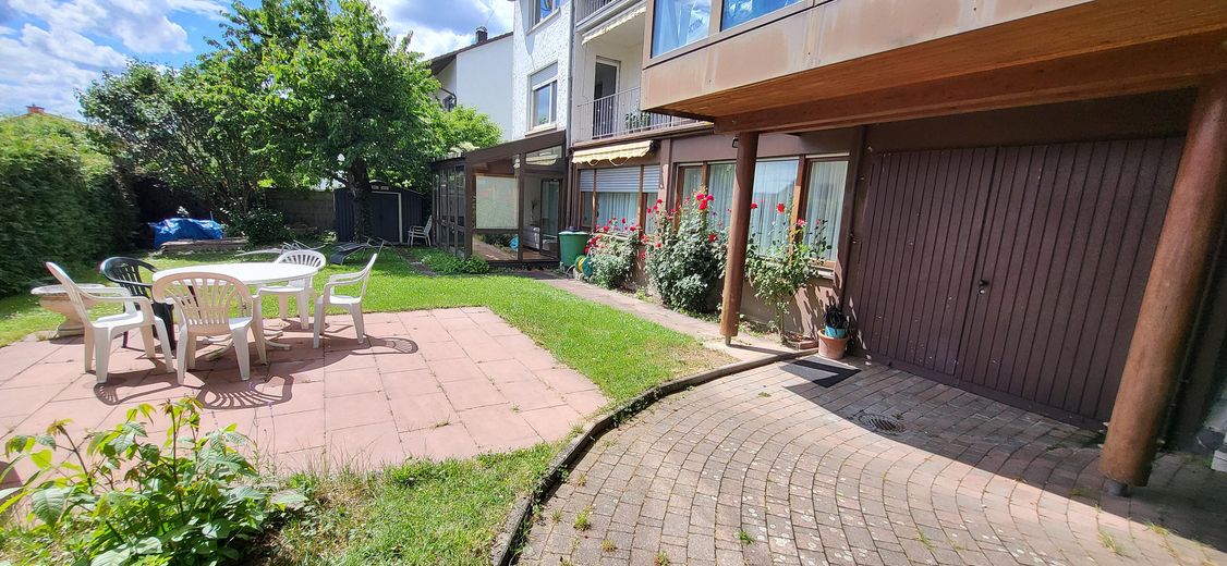 Exclusive 3-room apartment, fitted kitchen, terrace, winter garden + garden, top location Pforzheim Nordstadt – Zugang vom Hetzenbergweg