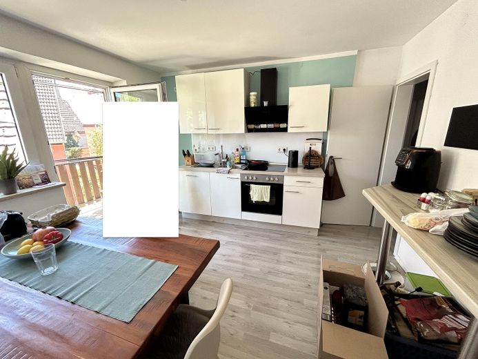 Großzügige 3-Zimmer-Wohnung mit Balkon – zentral in Lauingen – Küche - Kochbereich
