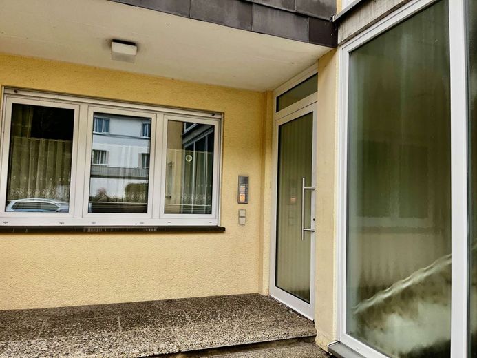 Der Eingang zum Haus