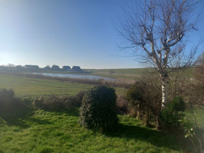 Ausblick EG Terrasse auf See