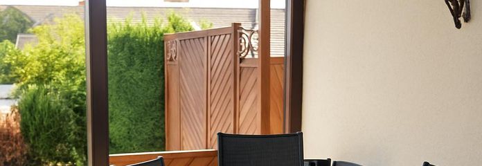 Überdachte Terrasse