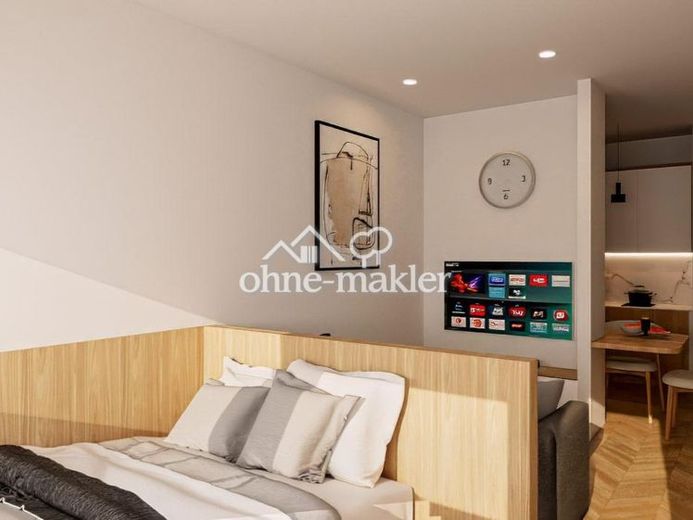 Möbliertes 1-Zimmer-Apartment in Stuttgart-Hedelfingen – frisch renoviert & clever geschnitten – Foto 1