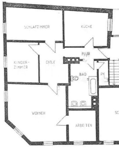 4 Zimmer in der Fußgängerzone von Bayreuth, inklusive Küche – Foto 18