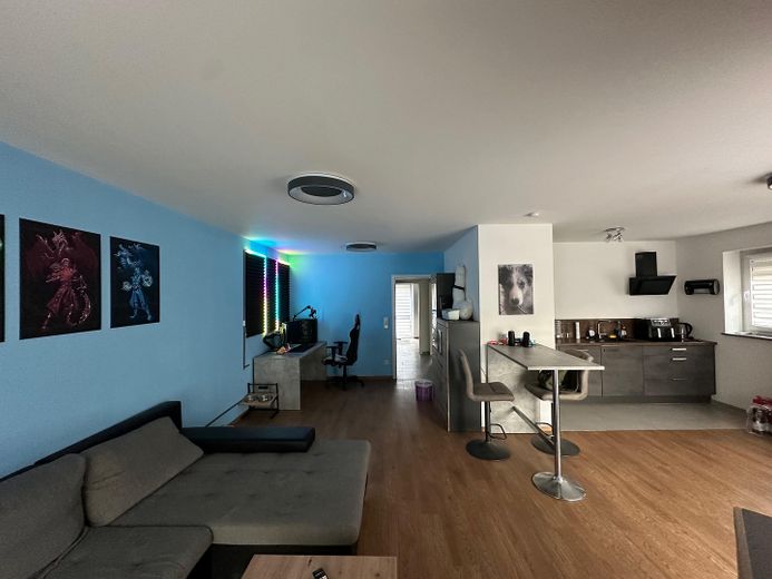 Wohnen Ecke zu WE4 zu Kochen u