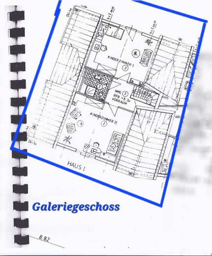 Meraviglia urbana degli spazi: maisonette di 4 locali inondata di luce nel cuore di Öhringen (senza provvigione!) – Grundriss Galeriewohnung