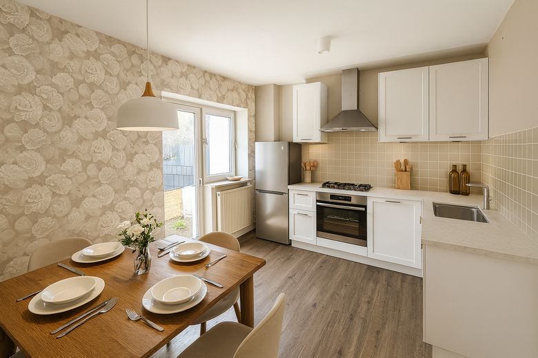 Küche (virtuell bearbeitet)