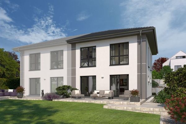 DOPPELHAUS MIT BESONDERER AUSSTRAHLUNG