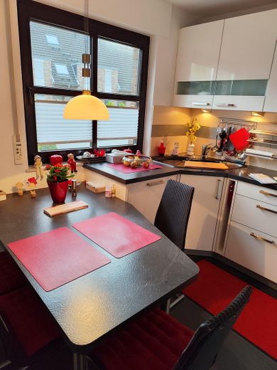 Exklusives Familienparadies mit Wellness-Faktor nahe Düsseldorf – Früchstücksecke