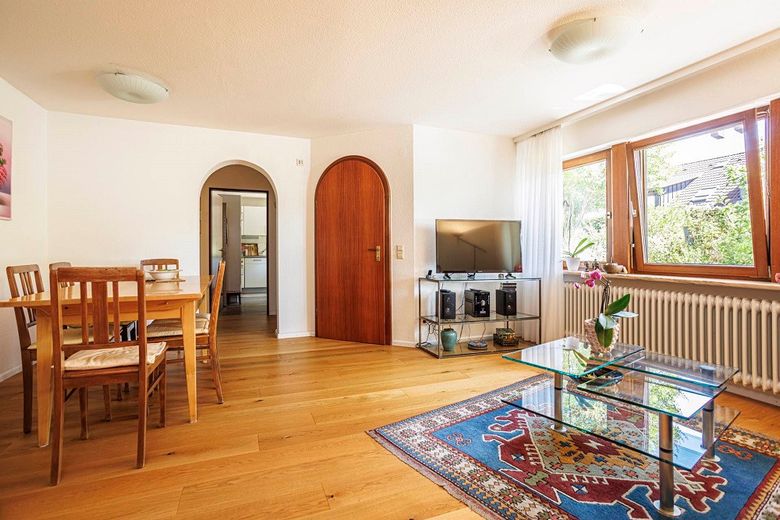 Wohnzimmer EG Wohnung 