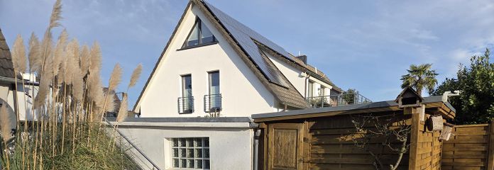Gartenschuppen und Garage 